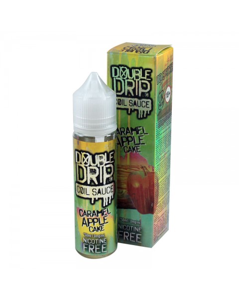 Double Drip Caramel Apple Cake 50ml Short Fill - 0mg