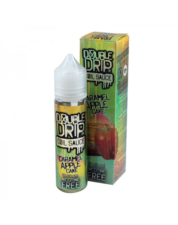 Double Drip Caramel Apple Cake 50ml Short Fill - 0...