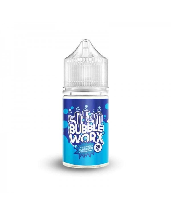 Bubble Worx Blue Raspberry 25ml Short Fill - 0mg
