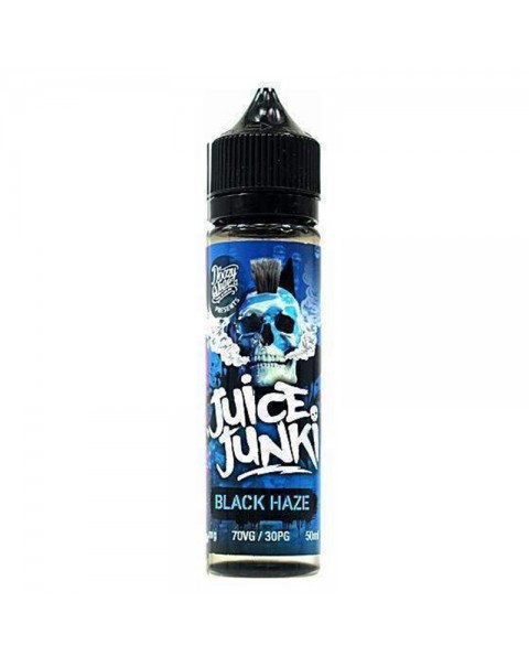 Doozy Vape Junki Black Haze 50ml Short Fill - 0mg