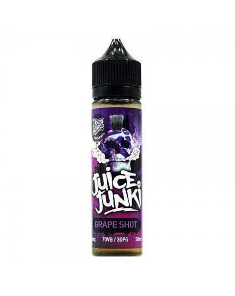 Doozy Vape Junki Grape Shot 50ml Short Fill - 0mg