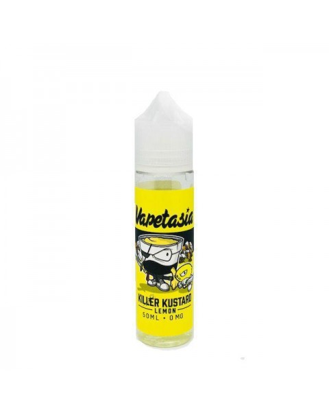 Vapetasia Lemon Killer kustard 0mg Short Fill - 50ml