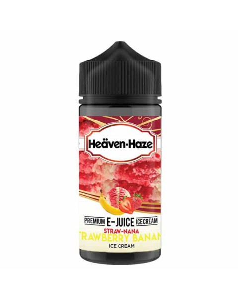 Heaven Haze Strawberry Banana 0mg 100ml Short Fill E-Liquid