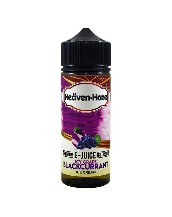 Heaven Haze Icy Grape Blackcurrant 0mg 100ml Short...