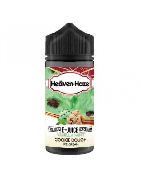 Heaven Haze Vanilla Mint Cookie Dough 0mg 100ml Sh...