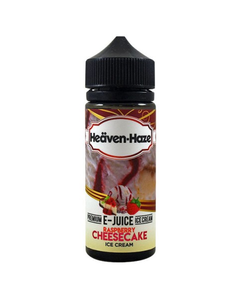 Heaven Haze Raspberry Cheesecake 0mg 100ml Short Fill E-Liquid