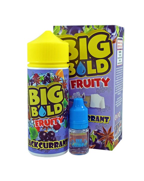 Big Bold Fruity: Blackcurrant 0mg 100ml Short Fill E-Liquid