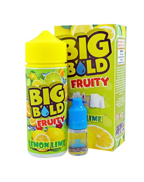 Big Bold Fruity: Lemon Lime 0mg 100ml Short Fill E-Liquid