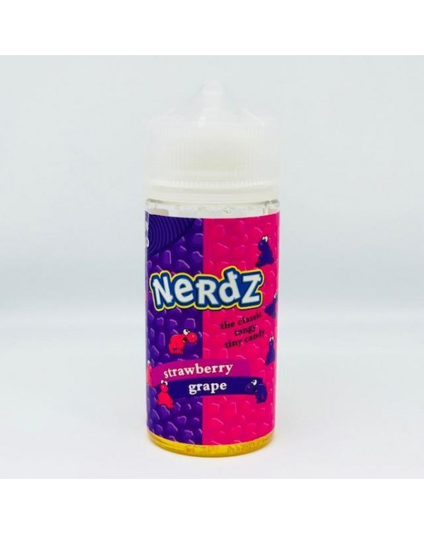 Nerdz Juice Strawberry Grape 80ml Short Fill - 0mg