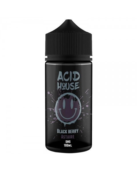 Acid House Blackberry Astaire 0mg 100ml Short Fill E-Liquid
