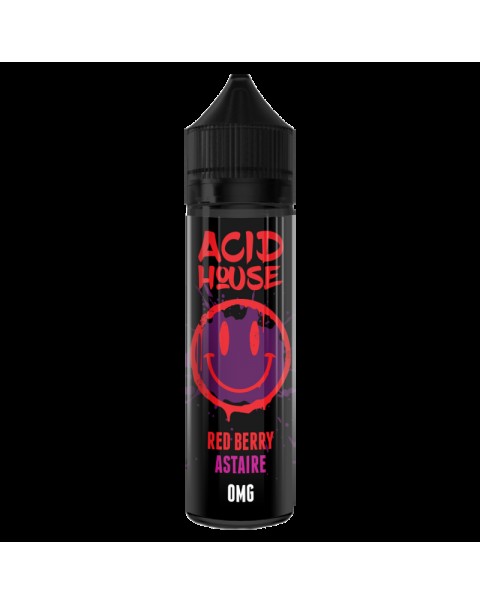 Acid House Red Berry Astaire 0mg 50ml Short Fill E-Liquid