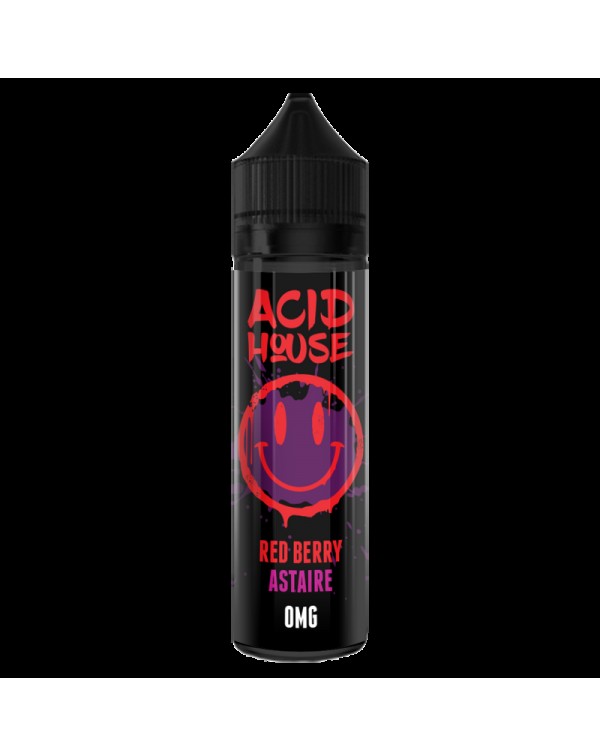 Acid House Red Berry Astaire 0mg 50ml Short Fill E...