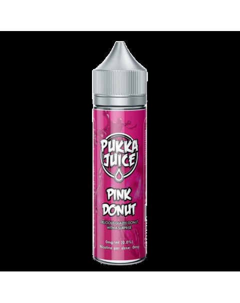 Pukka Juice Pink Donut E-Liquid 50ml Short Fill