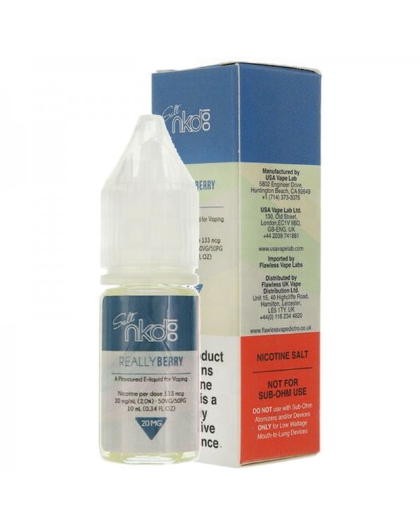 Naked 100 Really Berry 10ml Nic Salt