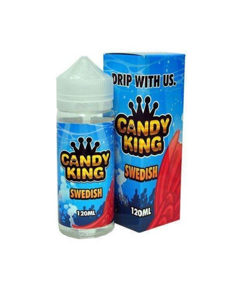 Drip More Candy King: Swedish 100ml Short Fill - 0mg