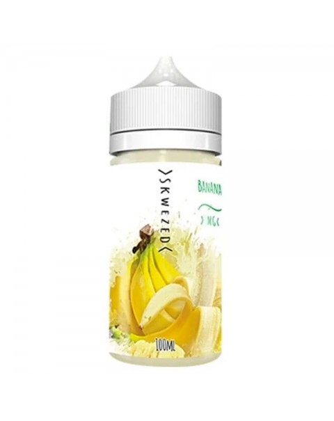 Skwezed Banana 0mg 100ml Short Fill E-Liquid