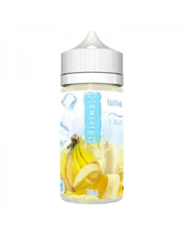 Skwezed Banana Ice 0mg 100ml Short Fill E-Liquid