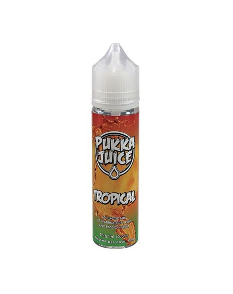 Pukka Juice Tropical 0mg 50ml Short Fill E-Liquid