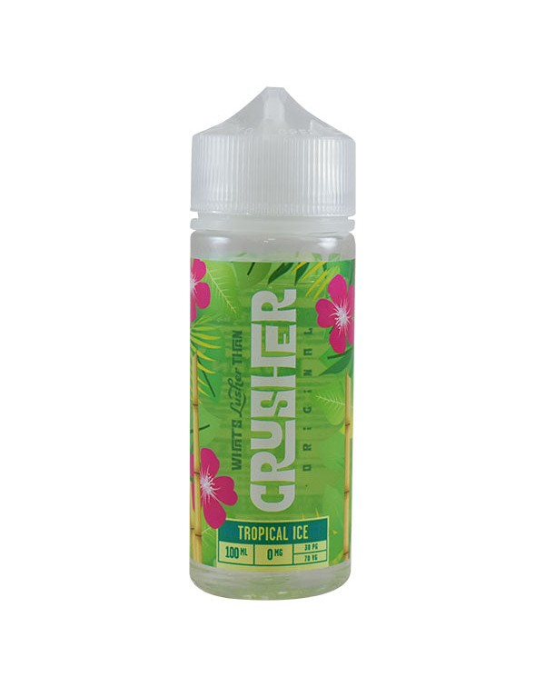 Crusher Tropical Ice 0mg 100ml Short Fill E-Liquid