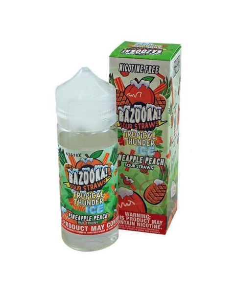 Bazooka Tropical Thunder Pineapple Peach 0mg - 100ml