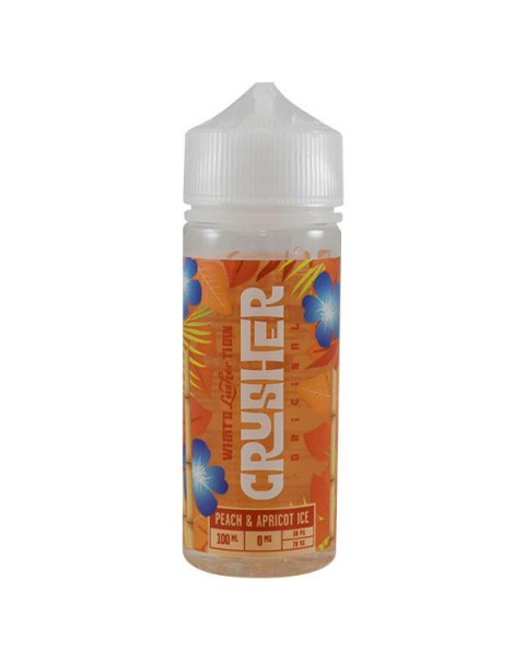 Crusher Peach Apricot Ice 0mg 100ml Short Fill E-Liquid