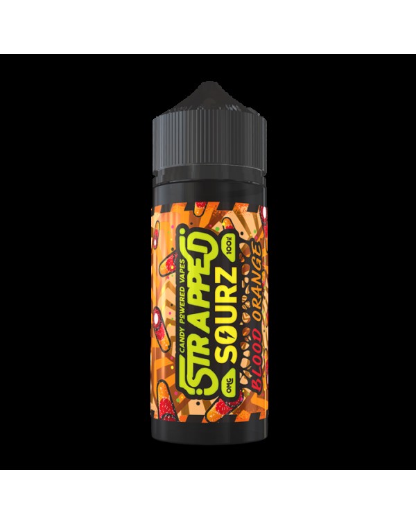 Strapped Sourz: Blood Orange 0mg 100ml Short Fill ...