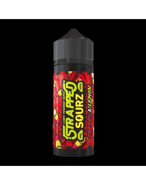 Strapped Sourz: Cherry & Lemon 0mg 100ml Short...