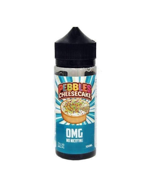 Vaper Treats Pebbles Cheesecake 100ml Short Fill - 0mg