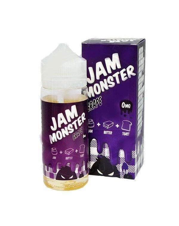 Jam Monster Grape 0mg Short Fill - 100ml