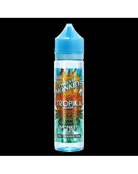 Twelve Monkeys Tropika Iced E-liquid 50ml Short Fill (Dated03.21)