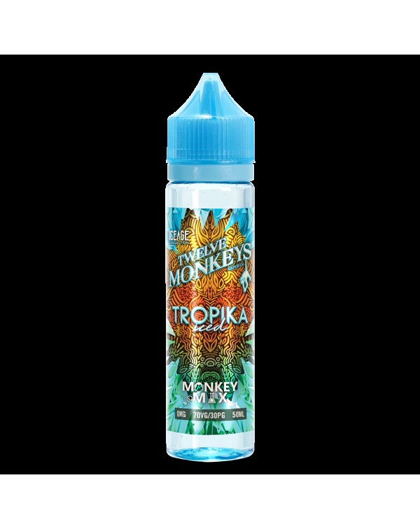 Twelve Monkeys Tropika Iced E-liquid 50ml Short Fi...