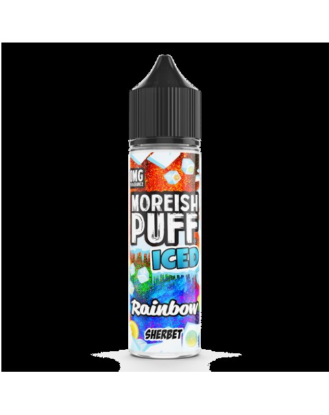 Moreish Puff Iced Rainbow Sherbet 0mg 50ml Short Fill E-Liquid