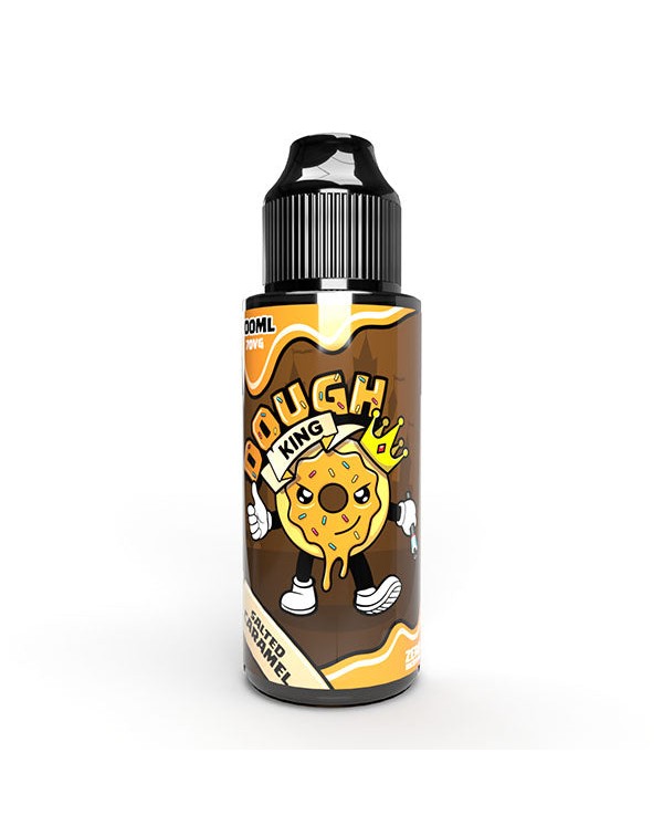 Dough King Salted Caramel 0mg 100ml Short Fill E-L...