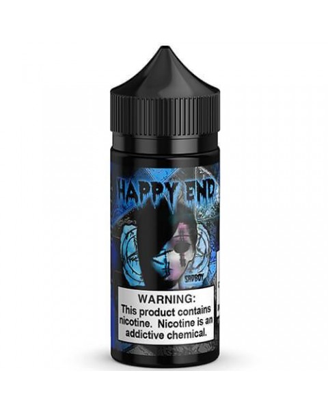 Sadboy Happy End: Blue Cotton Candy 0mg 100ml Short Fill E-Liquid