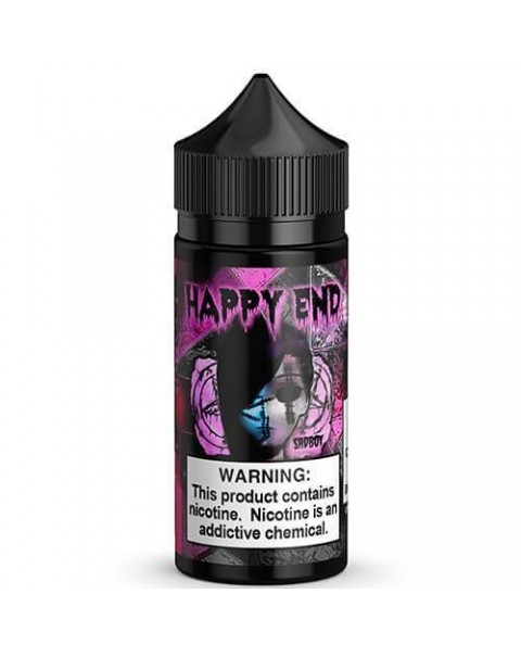 Sadboy Happy End: Pink Cotton Candy 0mg 100ml Short Fill E-Liquid