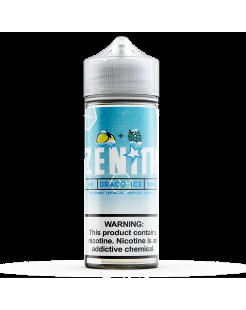 Zenith Draco Ice 0mg 100ml Short Fill E-Liquid