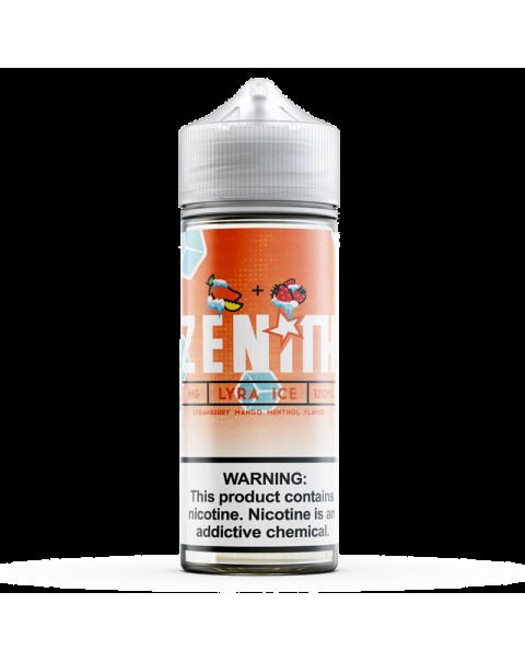 Zenith Lyra Ice 0mg 100ml Short Fill E-Liquid