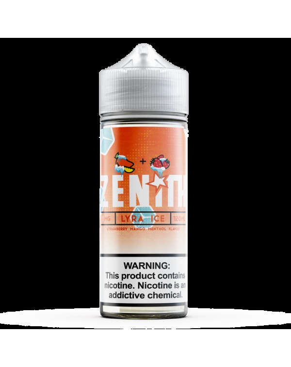 Zenith Lyra Ice 0mg 100ml Short Fill E-Liquid