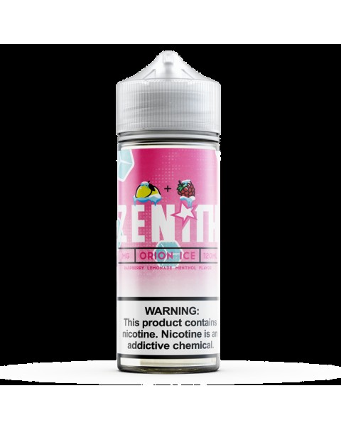 Zenith Orion Ice 0mg 100ml Short Fill E-Liquid