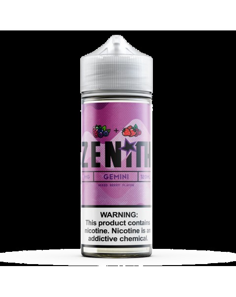 Zenith Gemini 0mg 100ml Short Fill E-Liquid