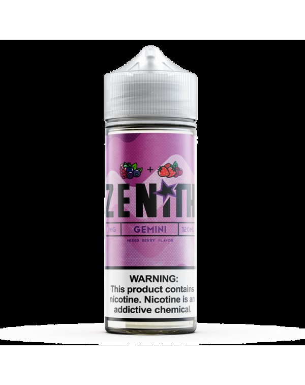 Zenith Gemini 0mg 100ml Short Fill E-Liquid