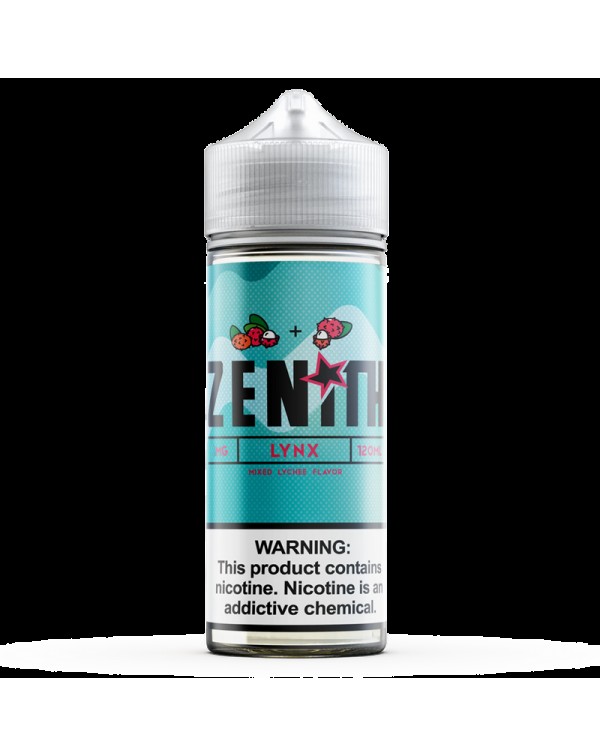 Zenith Lynx 0mg 100ml Short Fill E-Liquid