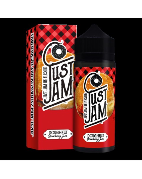 Just Jam Strawberry Doughnut 0mg 100ml Short Fill E-Liquid