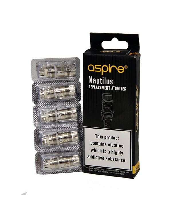 Aspire Nautilus BVC Replacement Coils 5 Pack