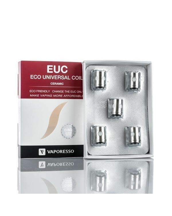 Vaporesso EUC Ceramic Replacement Coils 5 Pack