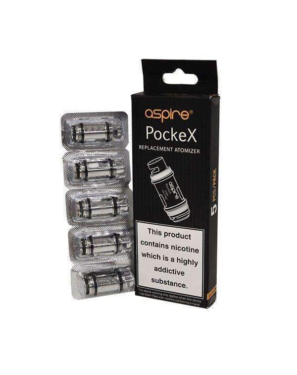 Aspire PockeX Replacement Coils 5 Pack