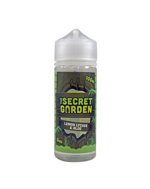 The Secret Garden E-liquid Lemon Lychee & Aloe 100ml Short Fill