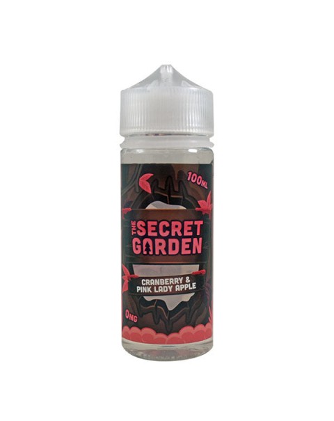 The Secret Garden E-liquid Cranberry & Pink Lady Apple 100ml Short Fill