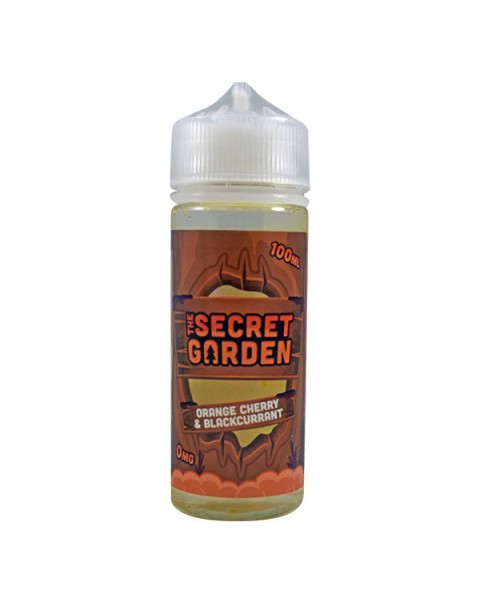 The Secret Garden E-liquid Orange Cherry & Blackcurrant 100ml Short Fill