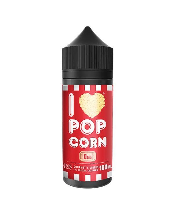 Mad Hatter Juice I Love Popcorn 0mg 100ml Short Fi...